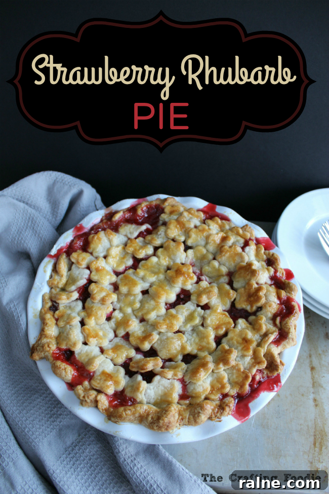 Strawberry Rhubarb Pie