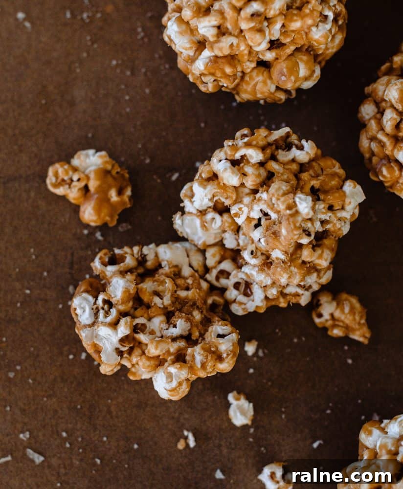 How to Make Gooey Caramel Popcorn Balls That Hold Together 6 img 19509 5