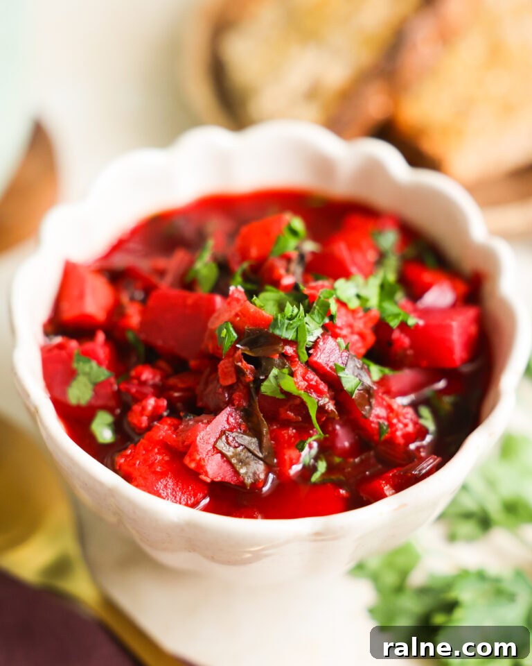 Delicious Sweet Potato Recipes for Every Meal 18 beet soup in bowl