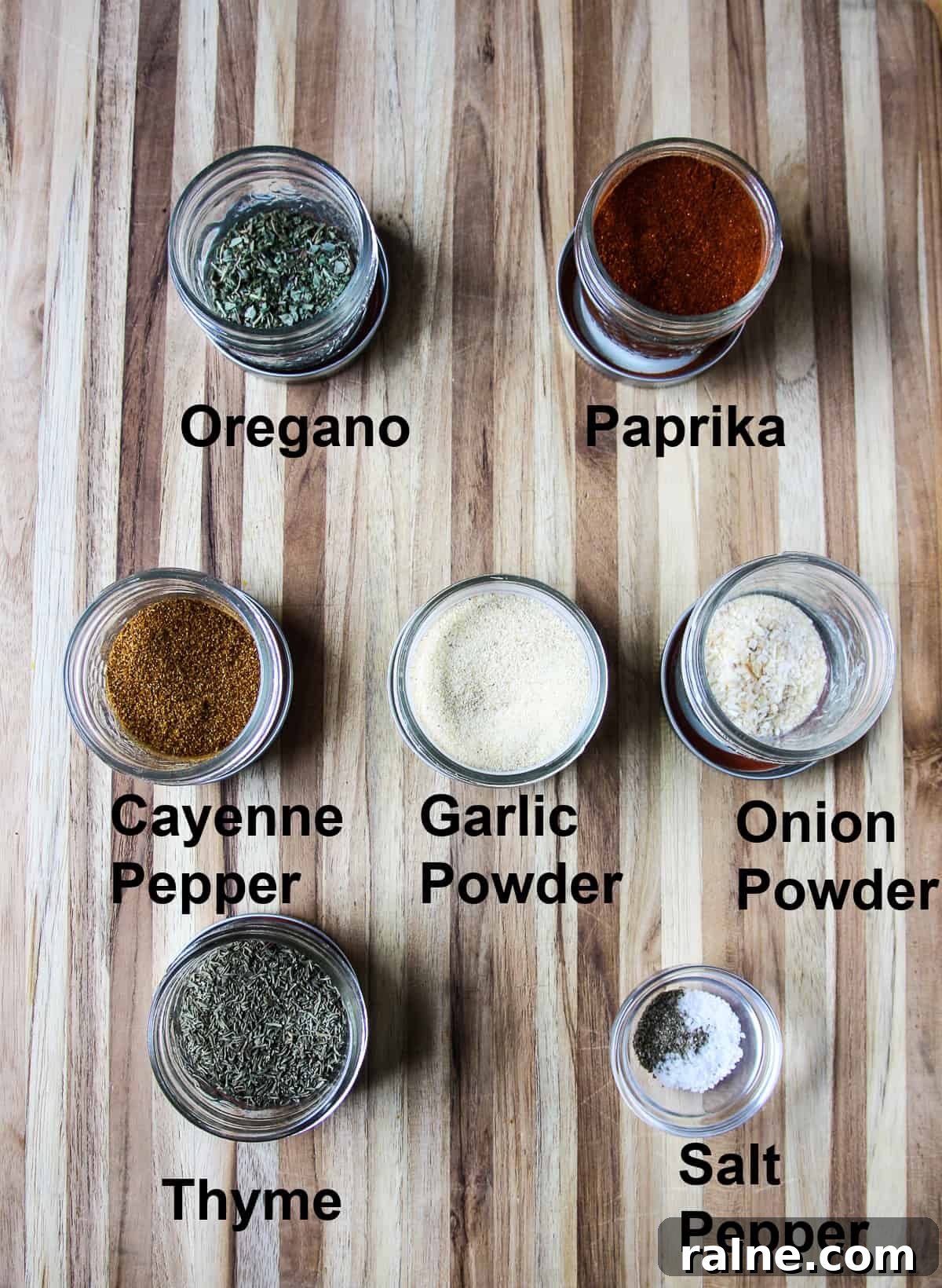 Cajun Blackened Cod Recipe — Crispy Spiced Pan-Seared Fish 5 The ingredients for the seasoning blend.