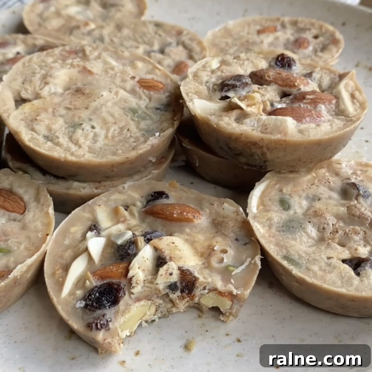 No-Bake Trail Mix Energy Bites: Portable Snack Recipe 4 Trail Mix Bites - Paleo, gluten-free, dairy-free, egg-free, with Keto, nut-free, and vegan options! A great healthy snack.