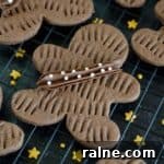 chocolate cookie looks like chewbacca