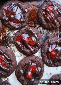 Allergy-Friendly Easter Bunny Sugar Cookies Recipe 11 Cherry Chocolate Thumbprint Cookies (GF, DF, Egg, Soy, Peanut, Tree nut Free, Top 8 Free, Vegan) by Allergy Awesomeness