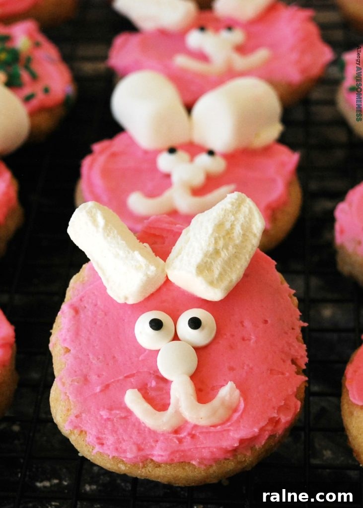 Allergy-Friendly Easter Bunny Sugar Cookies Recipe 5 Gluten-free Vegan Easter Sugar Cookies by AllergyAwesomeness