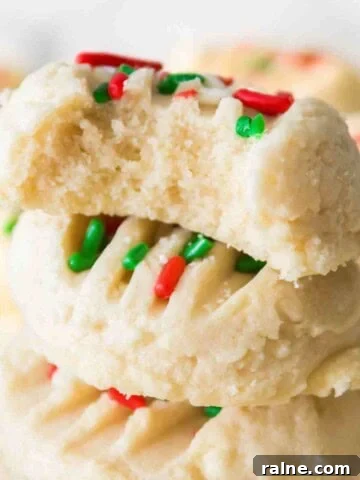 Whipped Shortbread Cookies featured image.