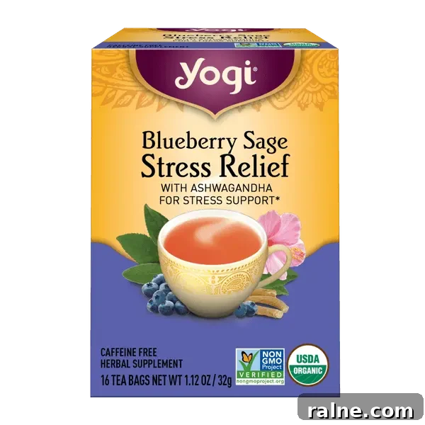 plastic free tea bags Blueberry Yogi