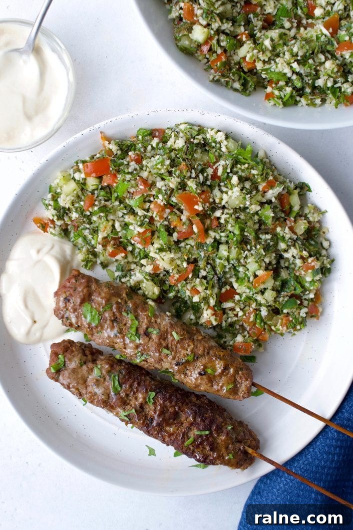 Whole30 Grilled Kofta 