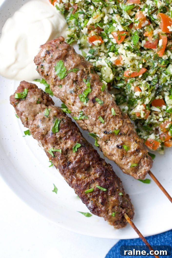 Whole30 Grilled Kofta