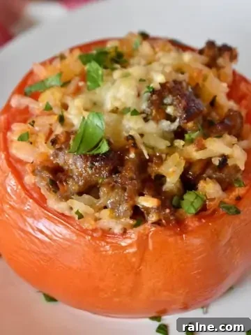 Baked Stuffed Tomatoes recipe.