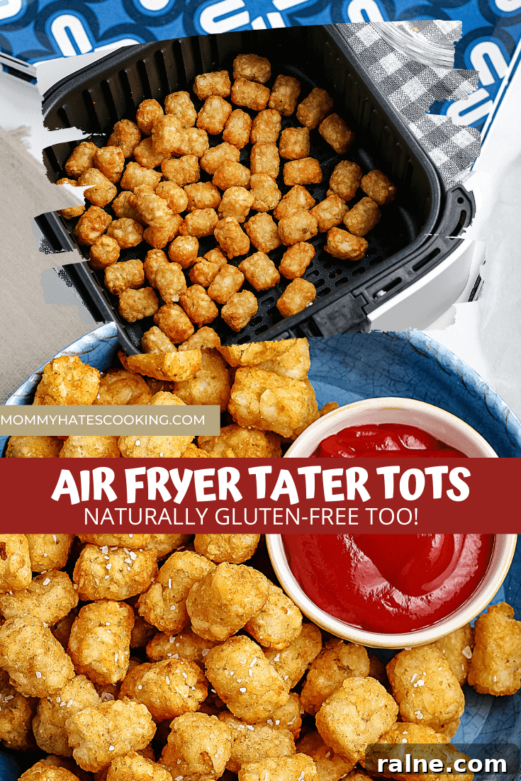 Crispy Air Fryer Tater Tots in Minutes 9 air fryer tater tots