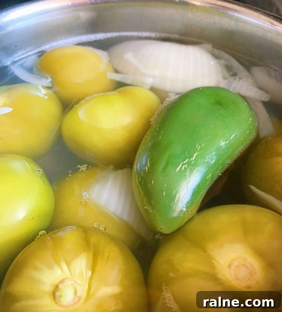 Ingredients for green enchilada sauce #greenenchiladas #enchiladassuizas
