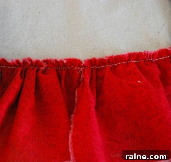 Ruffle Tree Skirt