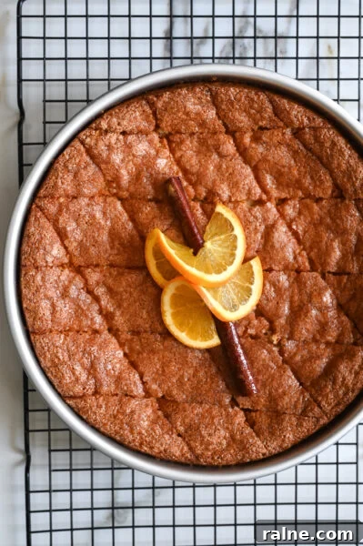 Orange Semolina Cake (Portokalopita) 17 Pantespani