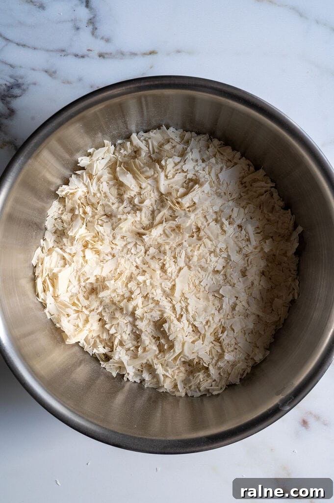 Orange Semolina Cake (Portokalopita) 8 Shredded phyllo for the portokalopita