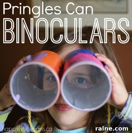 DIY Pringles Can Binoculars: Fun Craft Project for Preschoolers 13 Pringles Can binoculars craft for preschoolers and toddlers