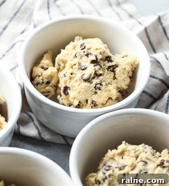 Rainbow Chocolate Chip Cookie Dough