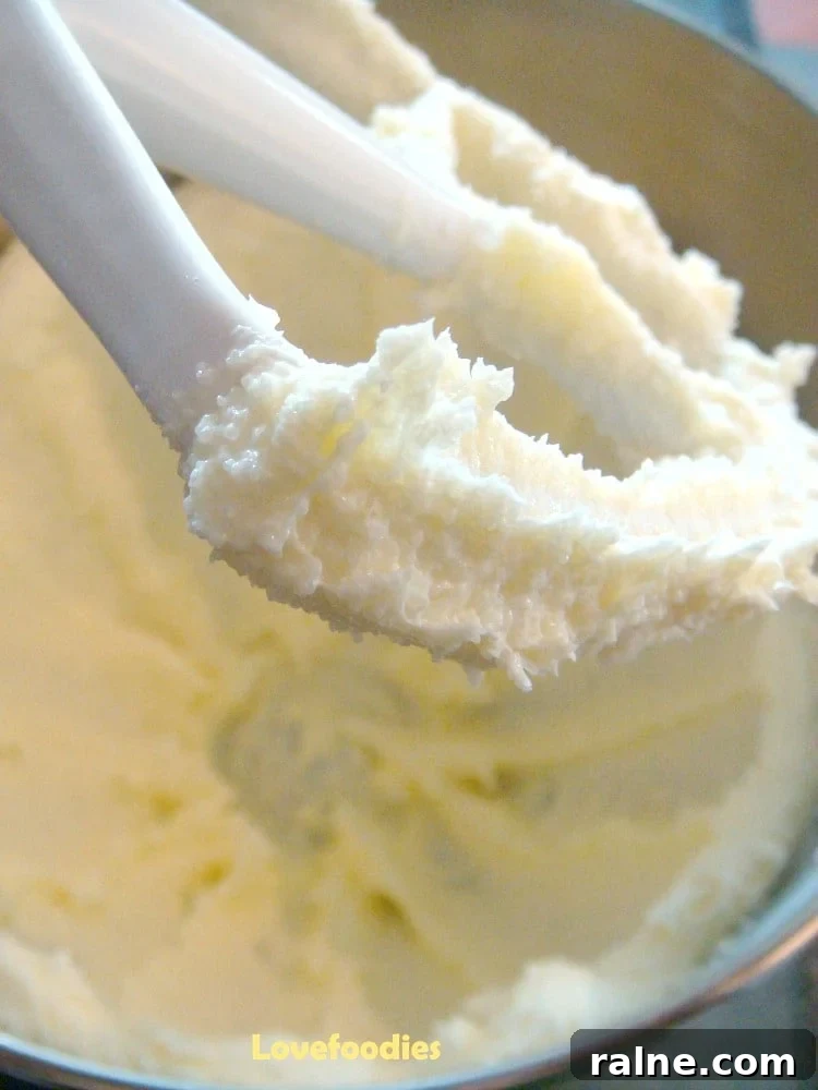 Pecan and Raisin Oatmeal Cookies Creaming butter and sugar