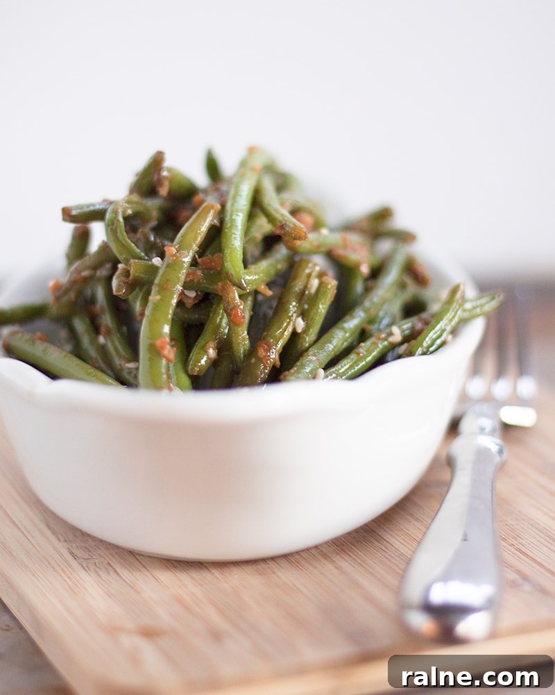Garlic Szechuan Green Beans Recipe — Quick Stir-Fry Side Dish 3 Copycat PF Chang's Garlic Ginger Green Beans Recipe