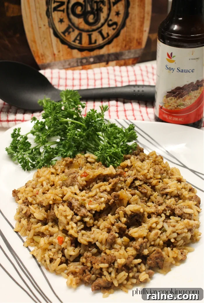 Savory Dirty Rice with Ground Beef and Sweet Italian Sausage 3 Dirty Rice Recipe