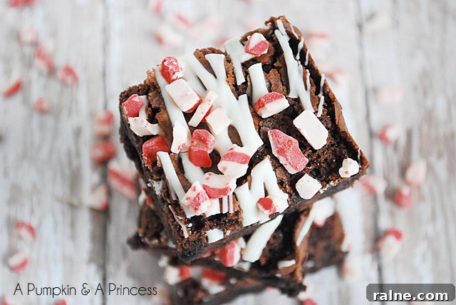 Triple Chocolate Peppermint Brownies Recipe