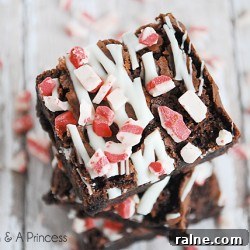 Triple Chocolate Peppermint Brownies Recipe