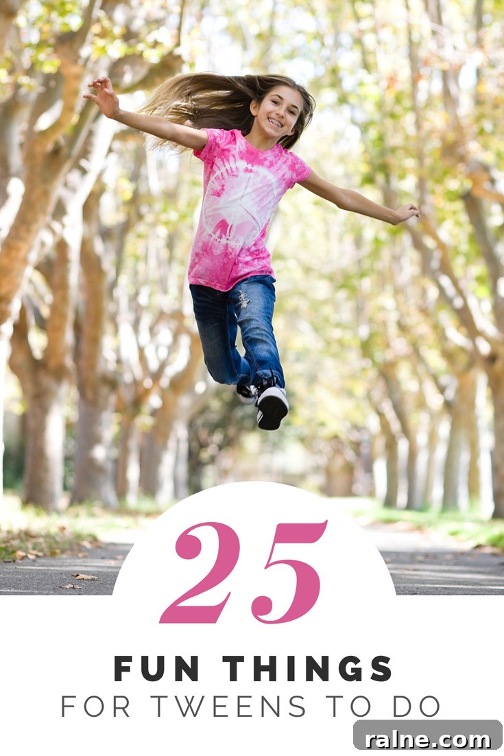 25 Fun Summer Activities for Tweens to Try 2 Looking for Fun Things for Tweens To Do In The Summer? Check out these cool boredom busters kids can really get into! Lots of tween summer activities!