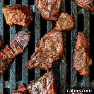 Beer Teriyaki Marinated Steak Tips Recipe 8 img 2790 7