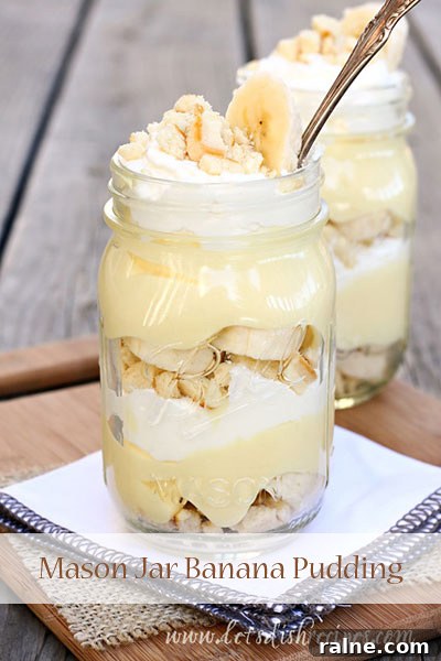 25+ Mason Jar Recipes for Quick Meals & Snacks 15 Mason Jar Banana Pudding | 25+ Mason Jar Eats