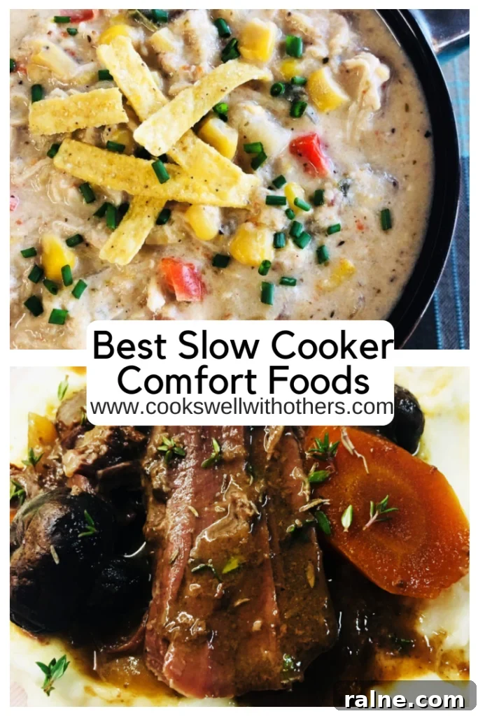 Sriracha Chicken Noodle Soup Made in the Slow Cooker 14 Best Slow Cooker Comfort Foods