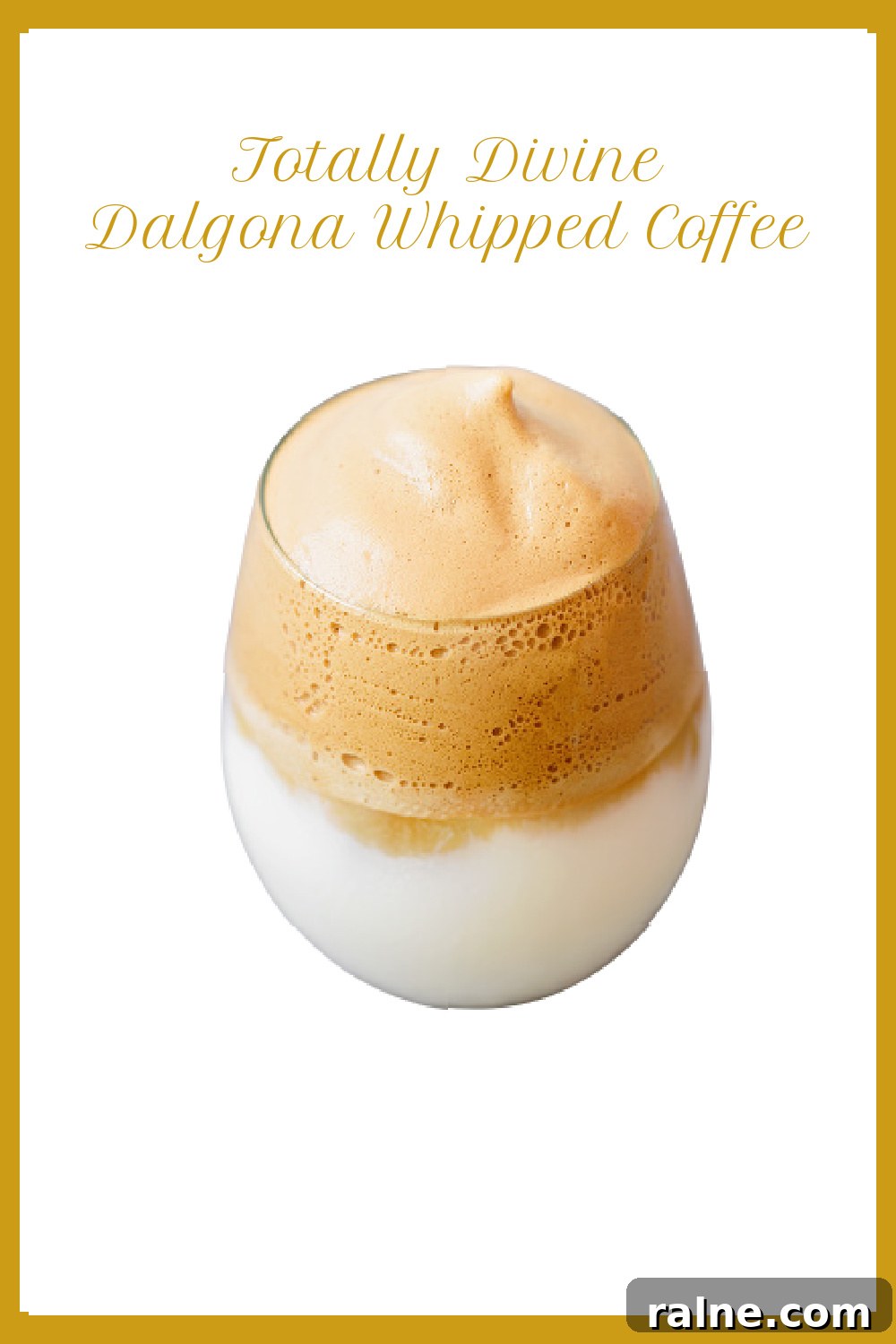 How to Make Dalgona Whipped Coffee at Home 7 finished dalgona coffee