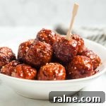 Spicy 4-Ingredient Cranberry Meatballs (Slow Cooker) 11 img 30885 10