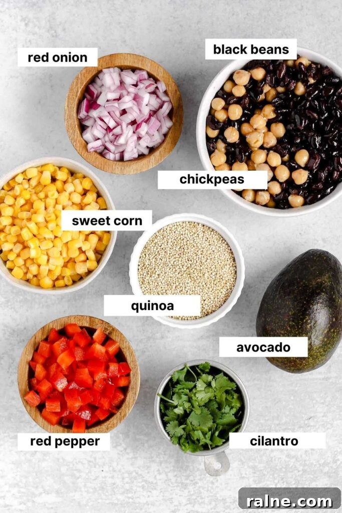 Southwest Quinoa Salad with Avocado and Zesty Lime Dressing 3 img 3136 2