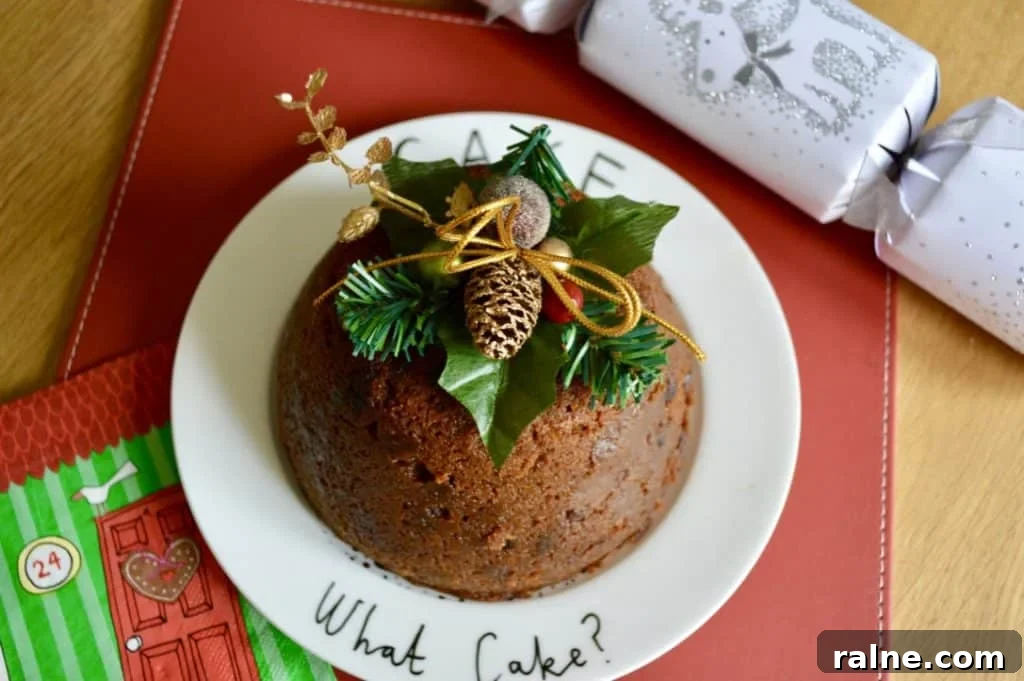 Gluten and dairy free Christmas pudding