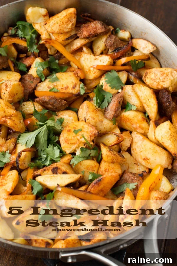 Balsamic-Marinated Grilled Flank Steak Recipe 4 this steak hash is one of our favorites for a quick 5ingredient dinner! #getsmart ohsweetbasil_edited-1