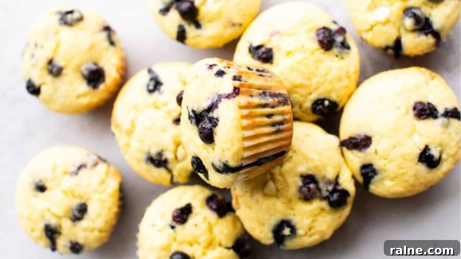 20 Sweet Muffin Recipes You Can Bake Anytime 11 Sourdough White Chocolate Blueberry Muffins