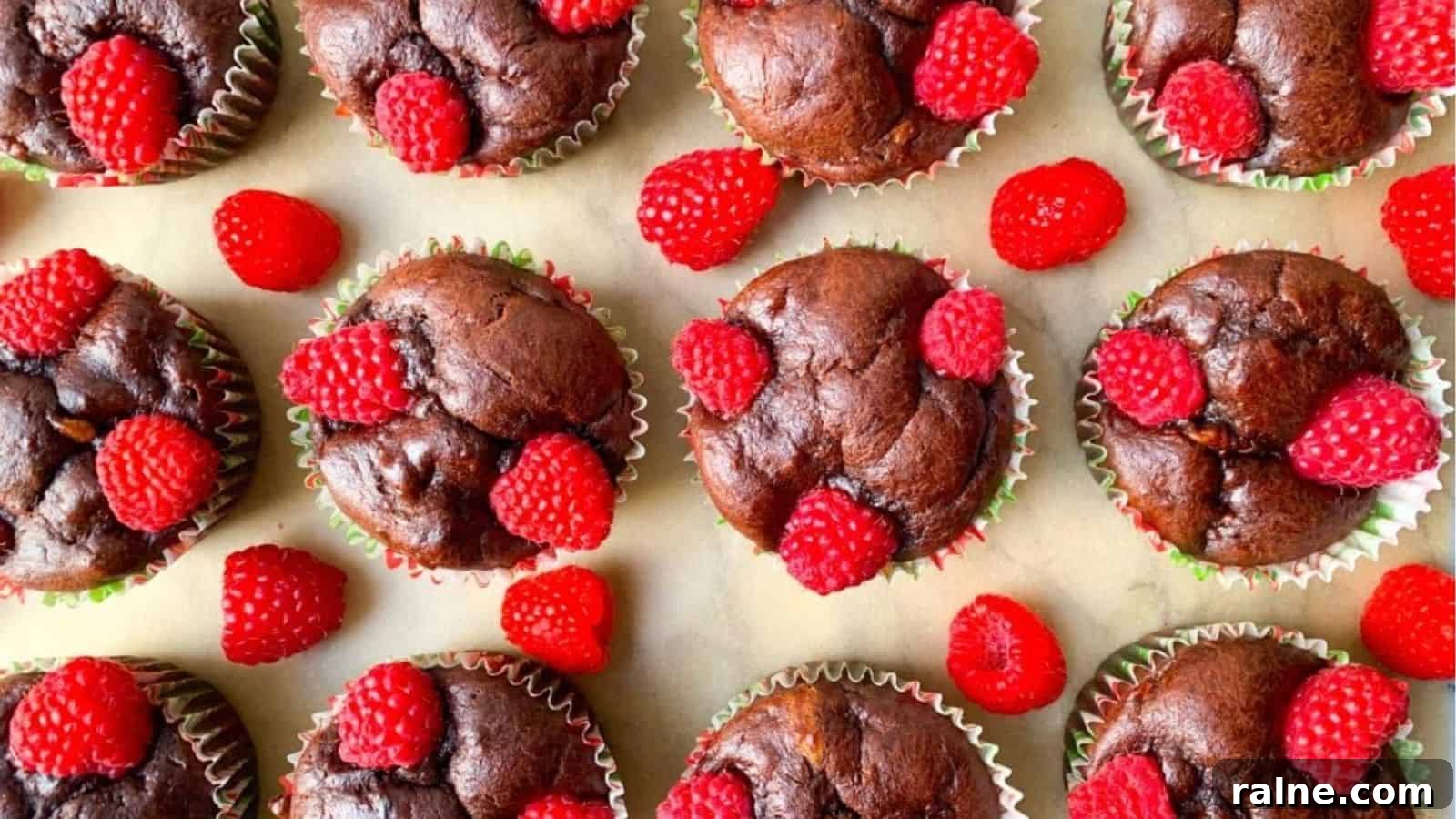 20 Sweet Muffin Recipes You Can Bake Anytime 12 Chocolate Raspberry Muffins