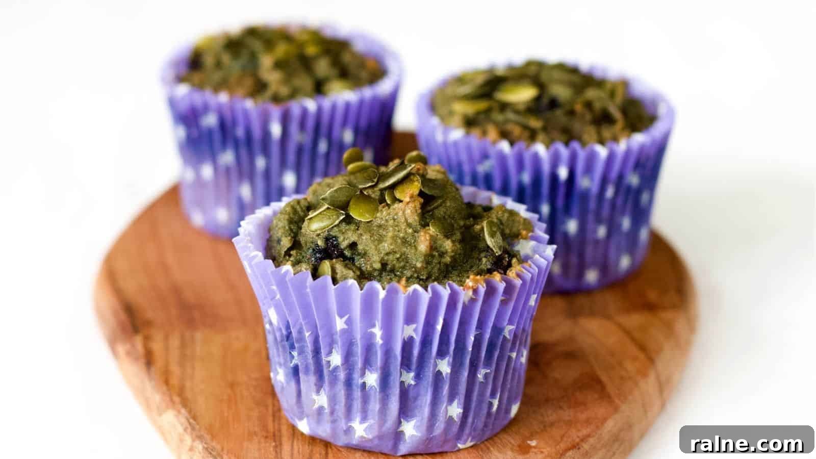20 Sweet Muffin Recipes You Can Bake Anytime 16 Pumpkin Seeds and Blueberries Keto Muffins