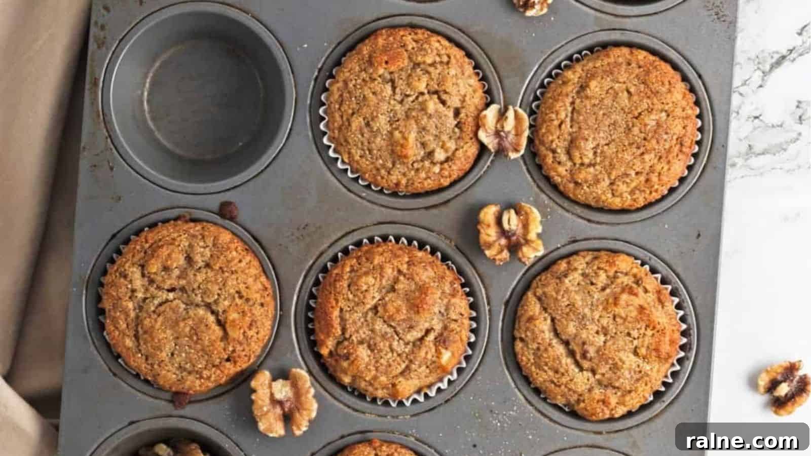 20 Sweet Muffin Recipes You Can Bake Anytime 17 Buckwheat And Banana Nut Muffins