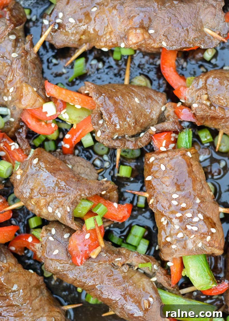 Try these Keto Asian Steak Rolls for a delicious dinner tonight! This colorful dish are could be served as an entrée, a side dish, or serve them up as a fun appetizer at your next party!