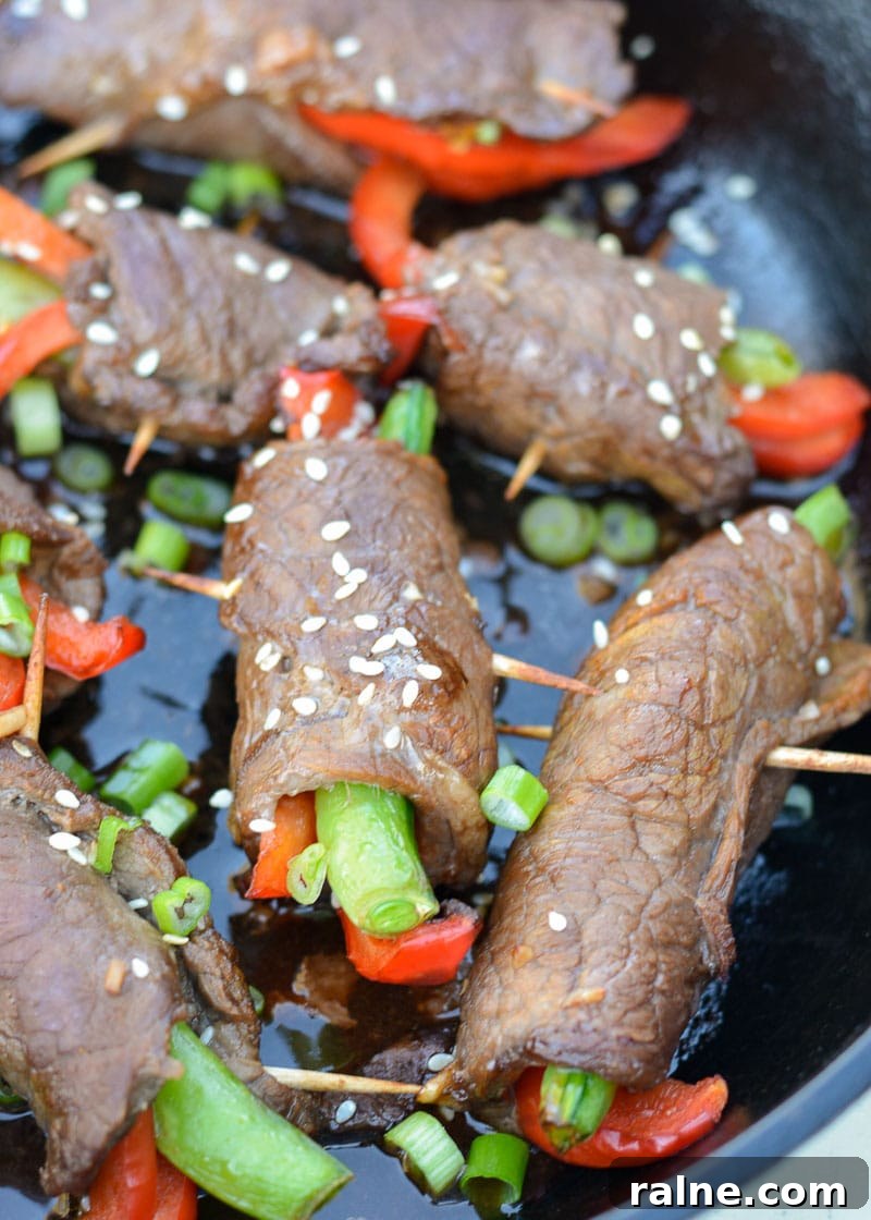 Try these Keto Asian Steak Rolls for a delicious dinner tonight! This colorful dish are could be served as an entrée, a side dish, or serve them up as a fun appetizer at your next party!