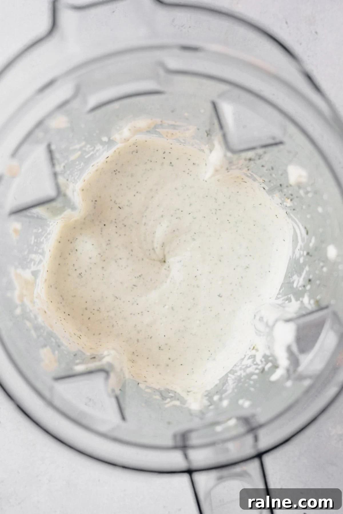 Creamy Cottage Cheese Dip Recipe for Fresh Veggies and Chips 6 cottage cheese ranch dip in a blender