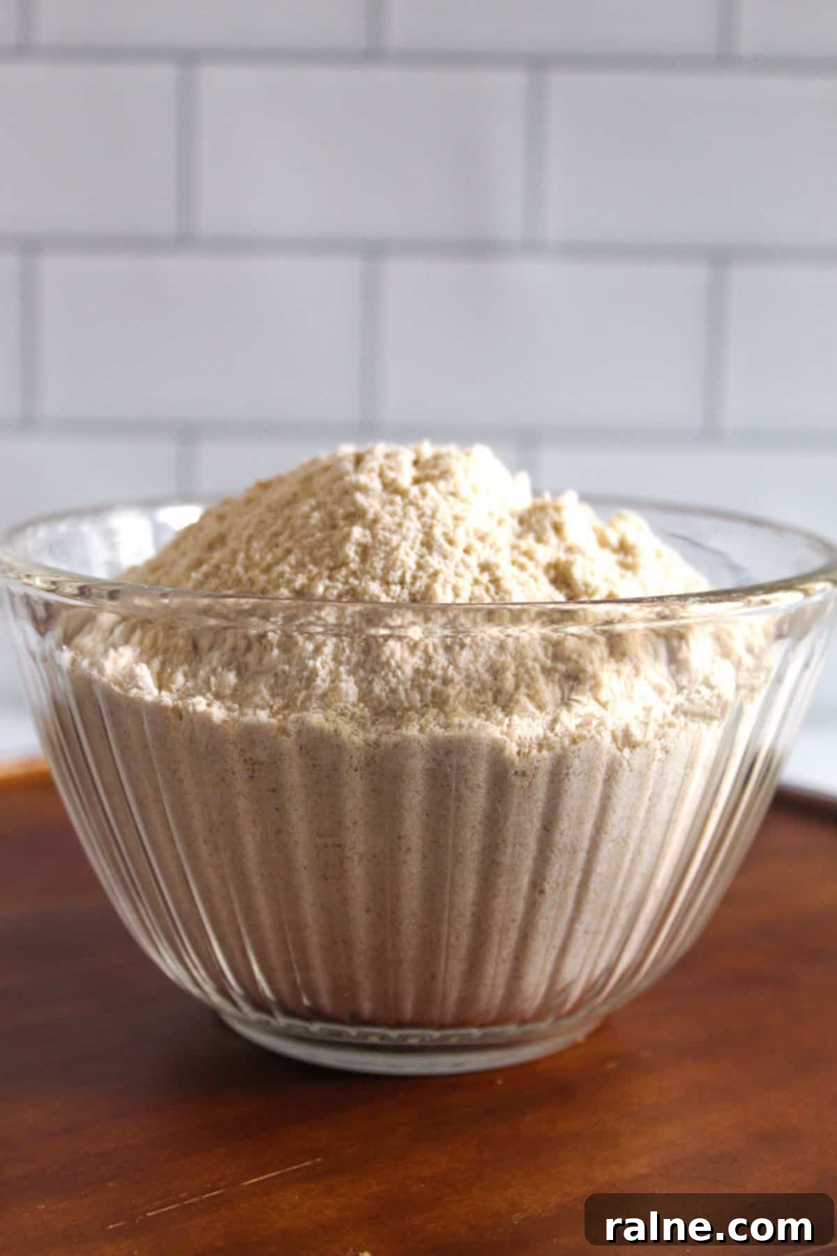 Gluten-Free Brown Bread: Boston and Irish-Style Recipes 11 side shot of sorghum flour in a bowl.