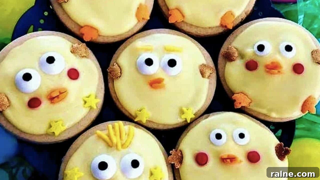 13 Show-Stopping Easter Desserts Guests Will Rave About 2 Easter Chick Cookies
