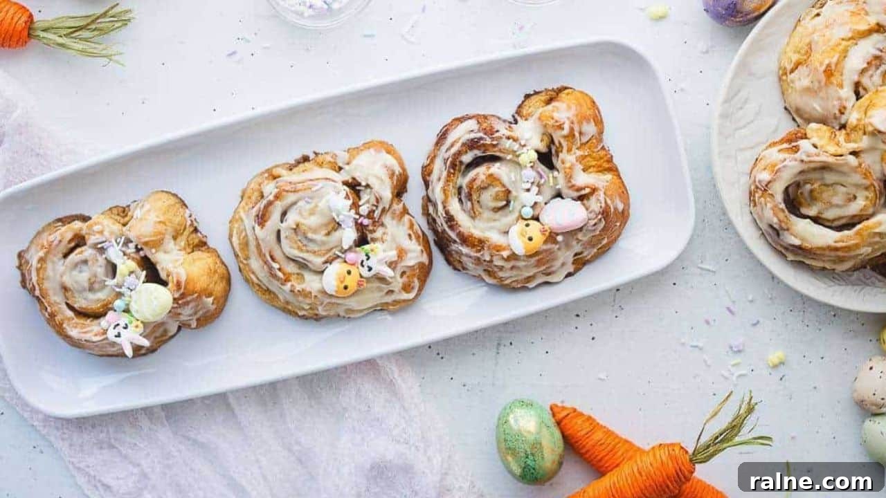 13 Show-Stopping Easter Desserts Guests Will Rave About 3 Easter CinnaBunnies