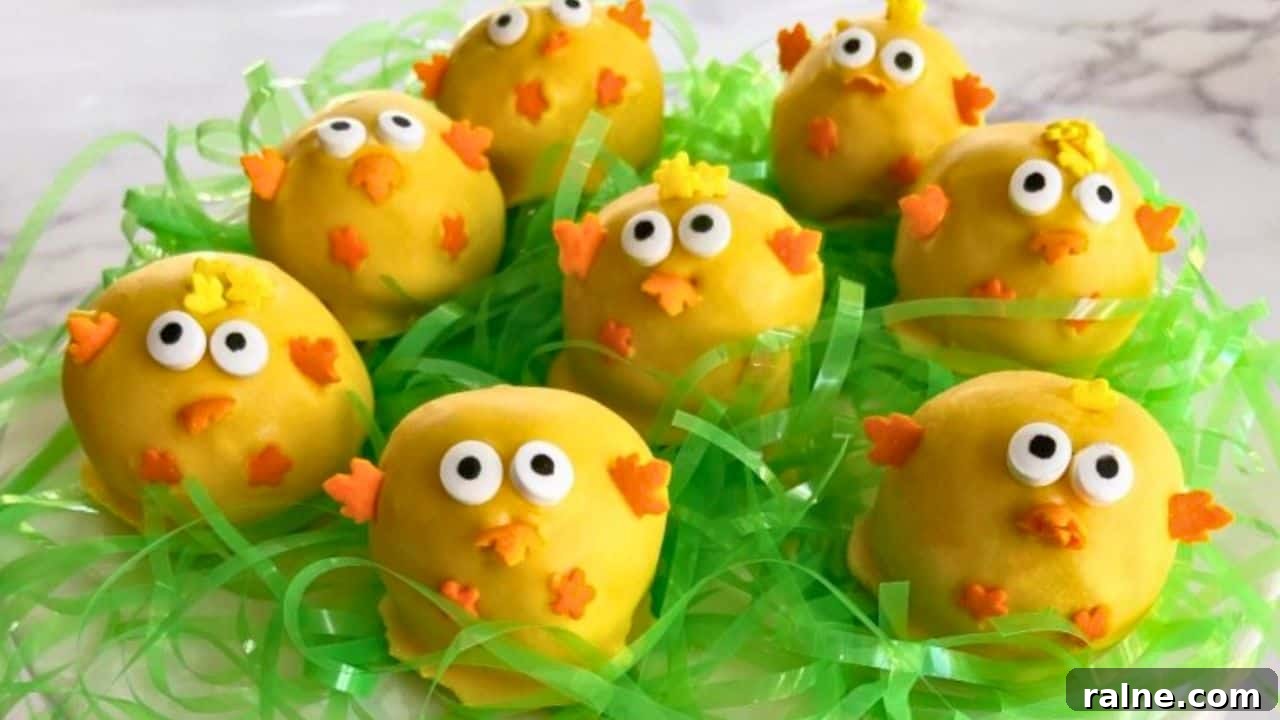 13 Show-Stopping Easter Desserts Guests Will Rave About 5 Chick Cake Pops