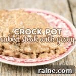 Are you looking for an easy cubed steak recipe? Our Crock Pot Cubed Steak with Gravy is a great homestyle family dinner recipe.