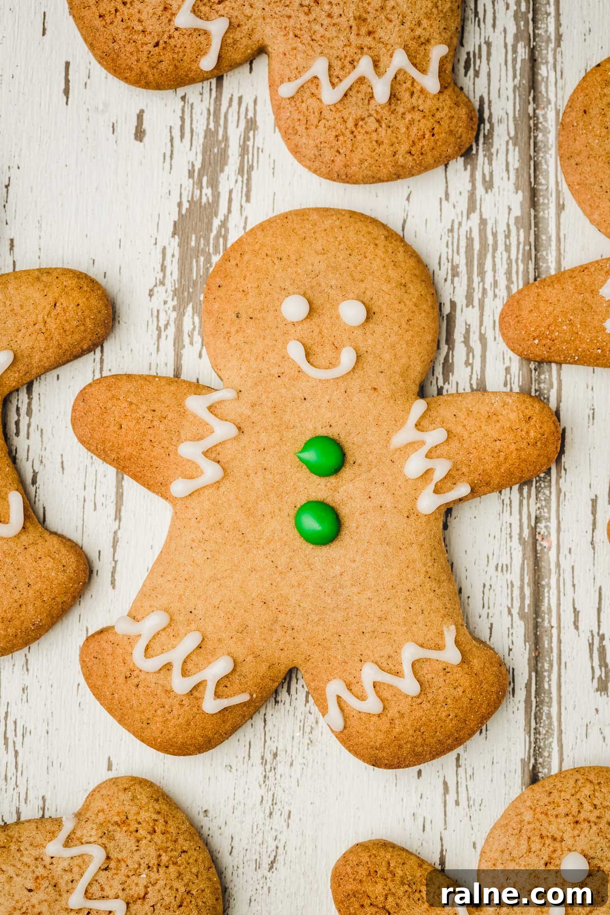 Gingerbread Man Recipe and Decorating Ideas 3 gingerbread man on a table