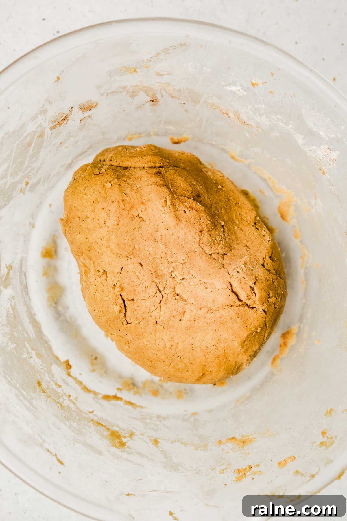 Gingerbread Man Recipe and Decorating Ideas 8 bowl with cookie dough