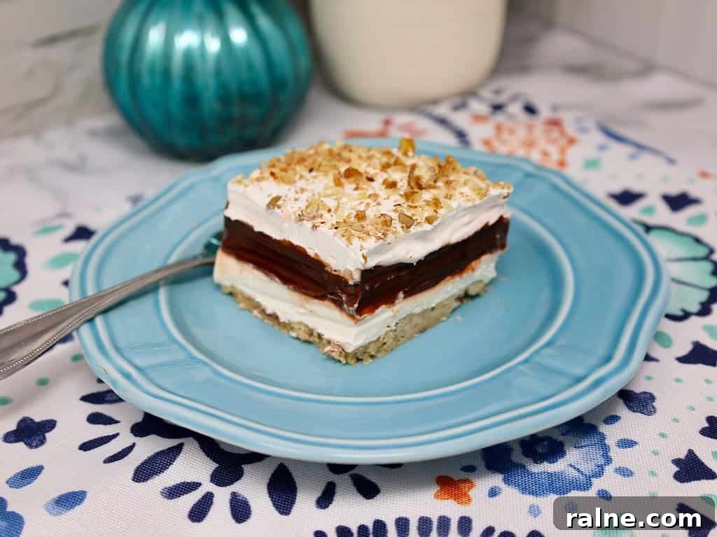 single serving of four layer delight
