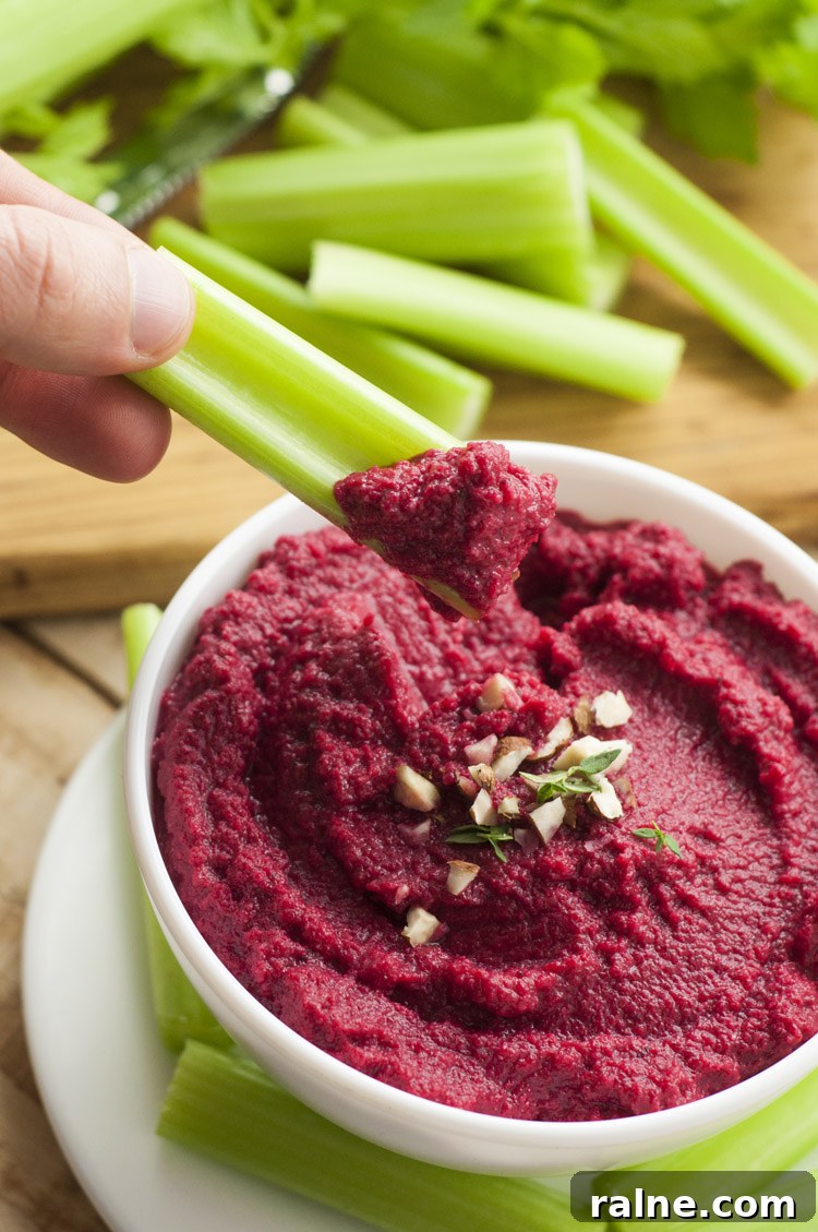 Roasted Beet & Hazelnut Vegetable Dip Recipe 2 Roasted beets and hazelnuts